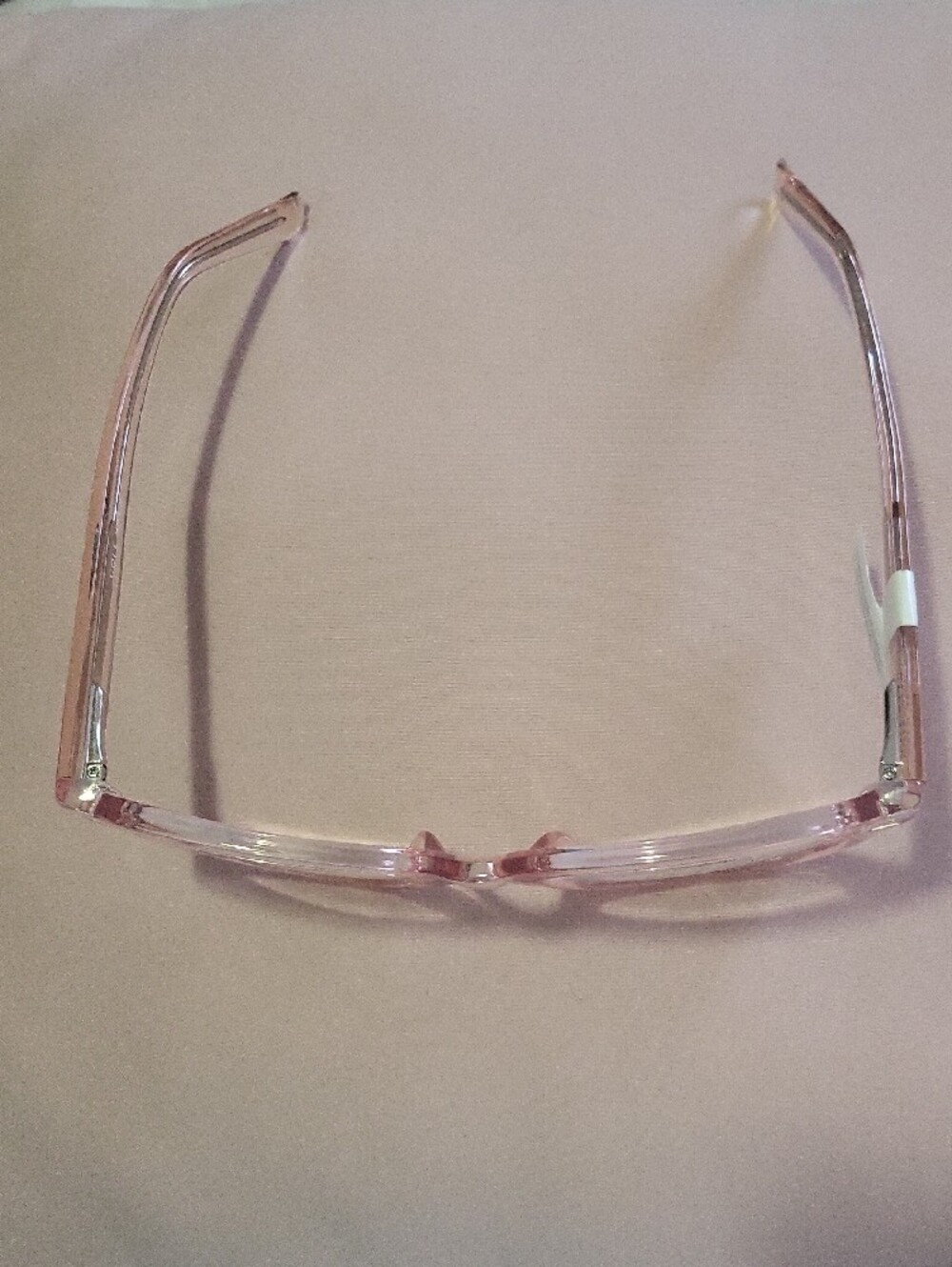 Cole Haan Crystal Pink Rectangular Eyeglasses - Picture 4 of 11